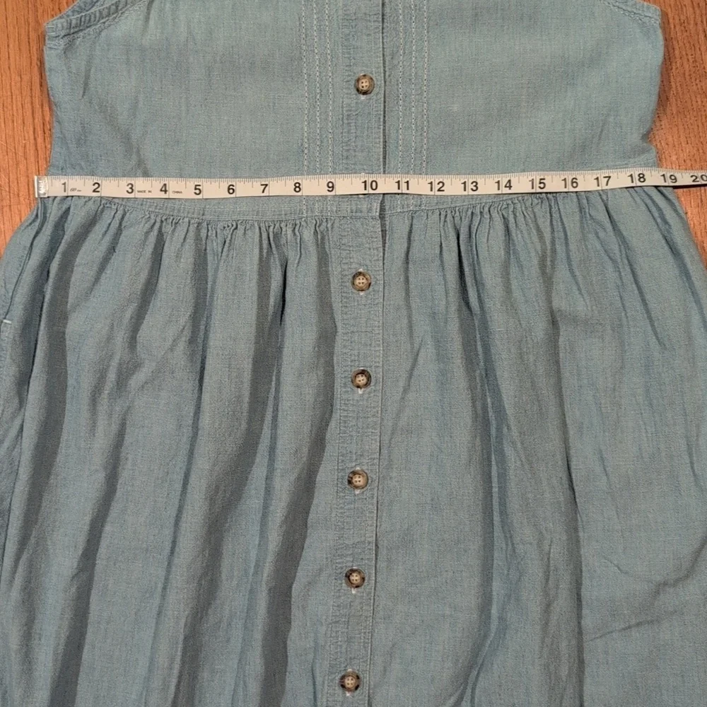 L.L. Bean Vintage Denim Dress - Picture 5 of 8